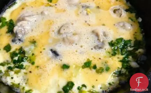 Omlet di ostriche-ricetta