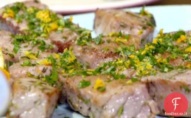 Tonno con Gremolata agli Agrumi
