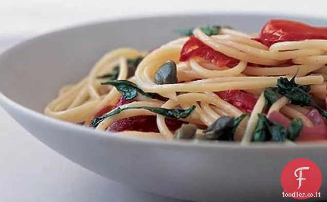 Spaghetti con Peperoni Romani