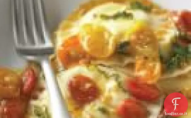 Ravioli al formaggio con Salsa di Pomodorini