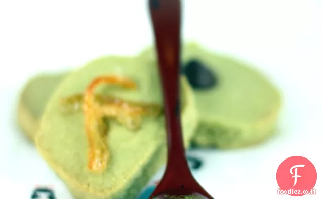 Biscotti allo zucchero Matcha