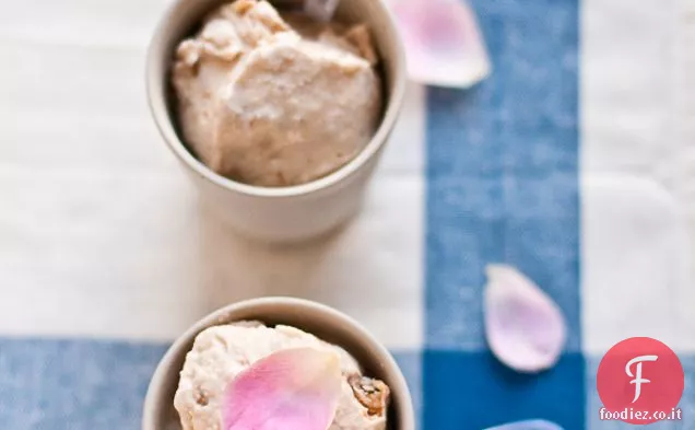 Gelato Gulkand (marmellata di petali di rosa)