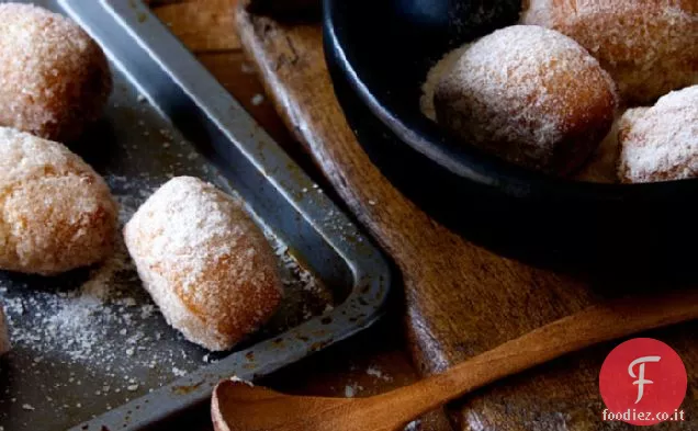 Dimensione del morso Ciambelle di zucchero alla cannella