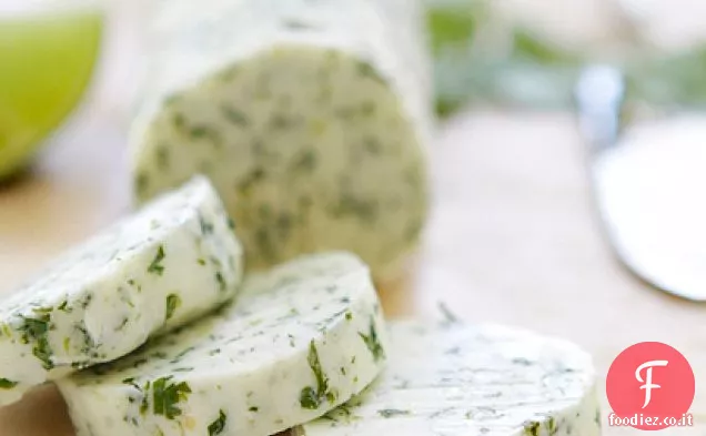 Coriandolo Lime Composto di burro