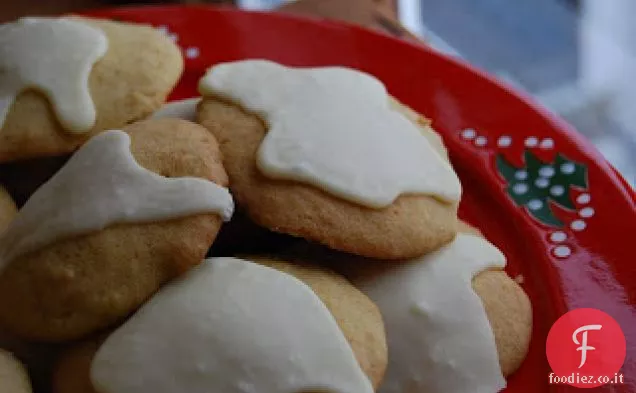 Biscotti allo zabaione con glassa al burro rosolata