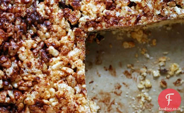 Caramellato Burro marrone Riso Krispie tratta