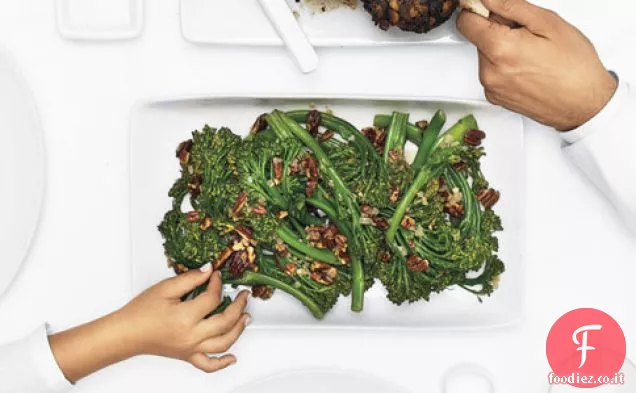 Broccolini al Burro di Noci Pecan