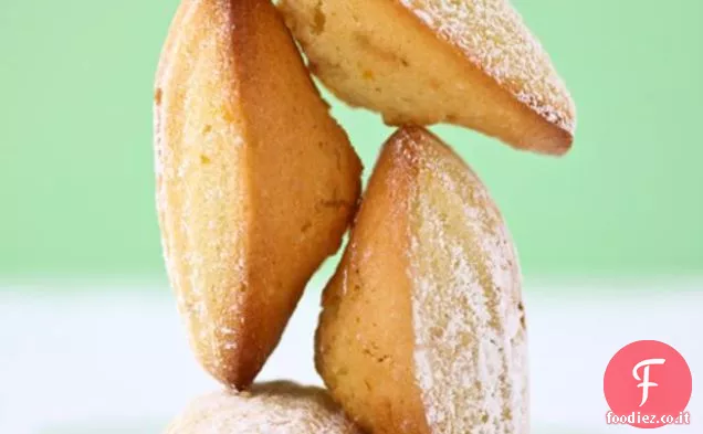 Burro arancione e marrone Madeleines