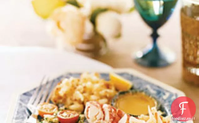 Aragosta screpolata con Burro trafilato e limone