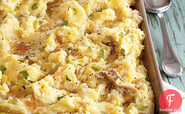 Purè di patate al burro rosolato