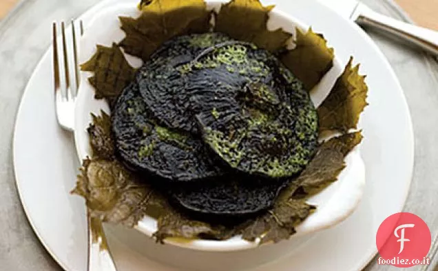 Funghi Portobello alla griglia con Burro di Dragoncello e Prezzemolo