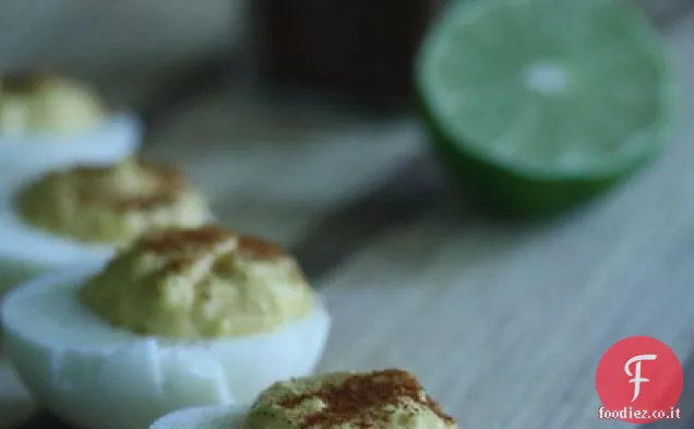 Uova diaboliche con Lime e Siracha