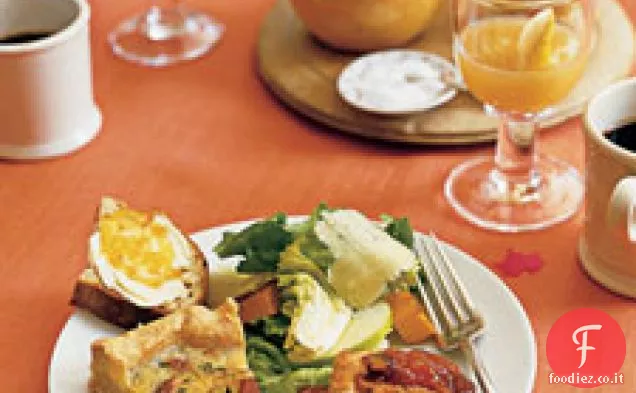 Quiche di acero e bacon