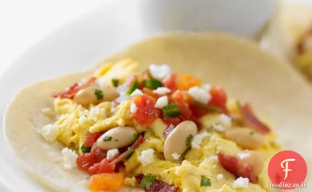 Fagiolo bianco Huevos Rancheros