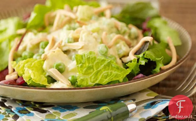Insalata croccante di tonno e mandorle