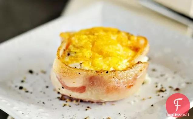 Bacon e uovo Tazze (adattato da Recipezaar)