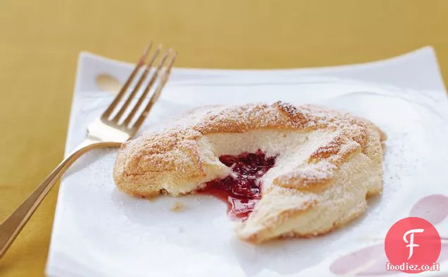 Soufflé di marmellata di fragole Omelette