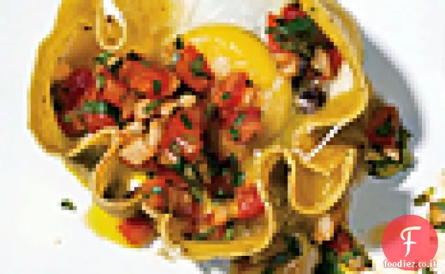 Huevos Rancheros in tazze di tortilla