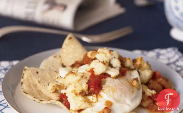 Fagiolo bianco Huevos Rancheros