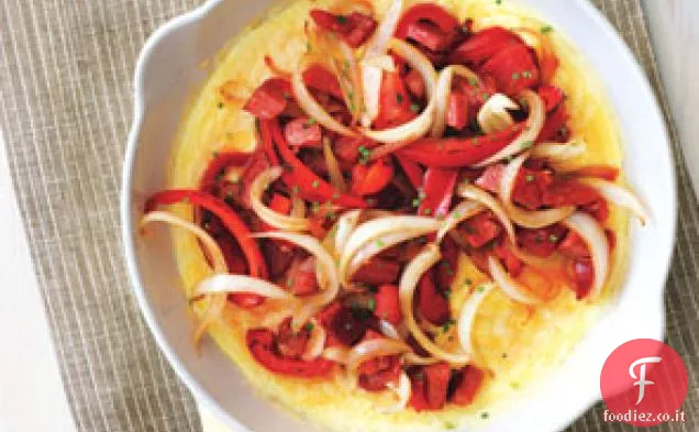Frittata a faccia aperta