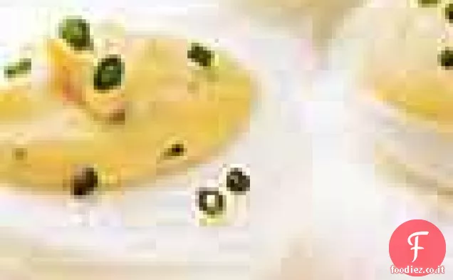 Uova ripiene di cumino ed erba cipollina