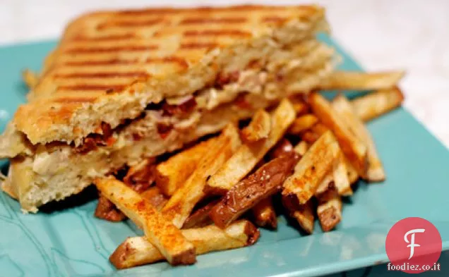 Panini al Tonno e Carciofo su Focaccia di Finocchio fatta in casa