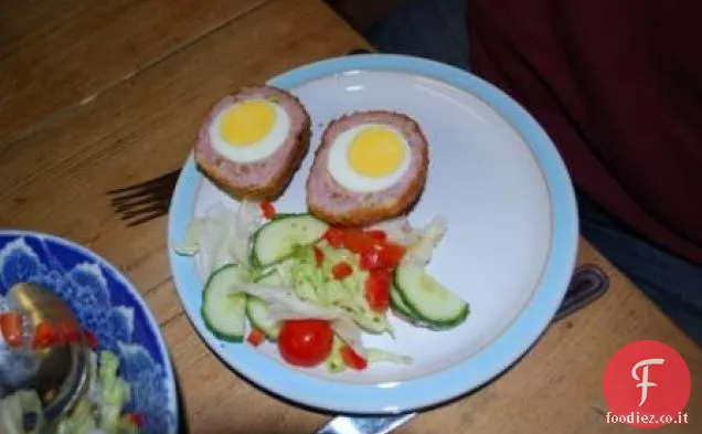 Uova di scotch fatte in casa