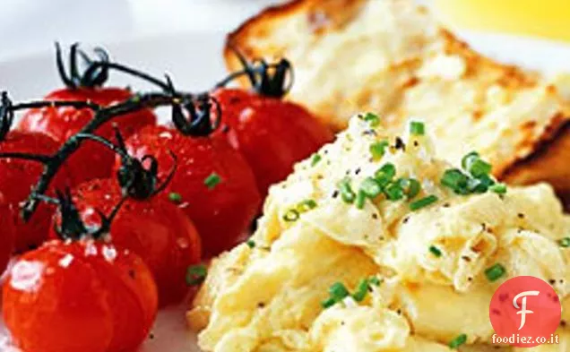 Uova strapazzate cremose