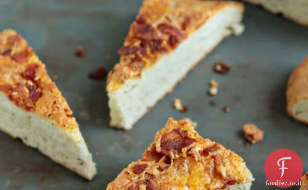 Focaccia con pancetta e Formaggio