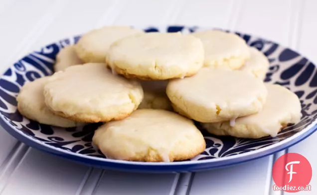 Biscotti al limone glassati
