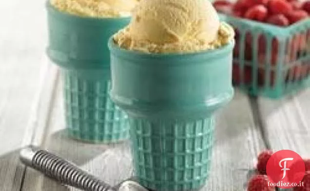 Facile gelato alla vaniglia fatto in casa
