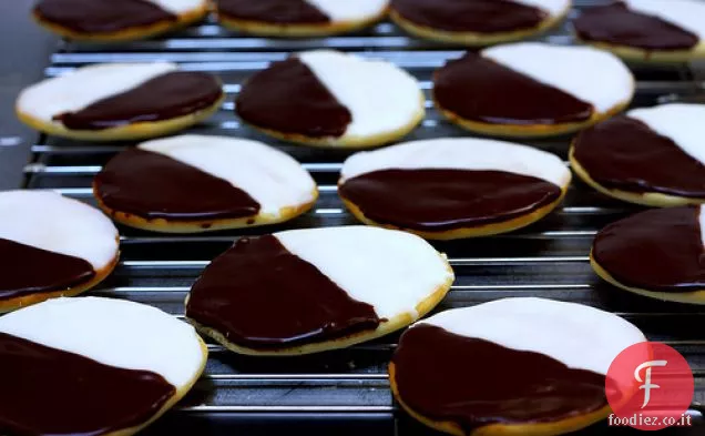 Biscotti in bianco e nero