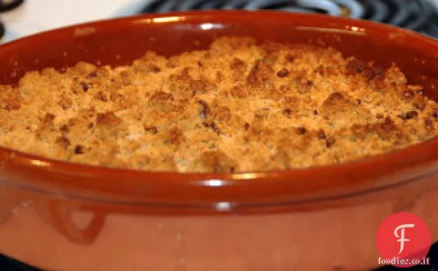 Mela-pera Croccante con gelato alla vaniglia