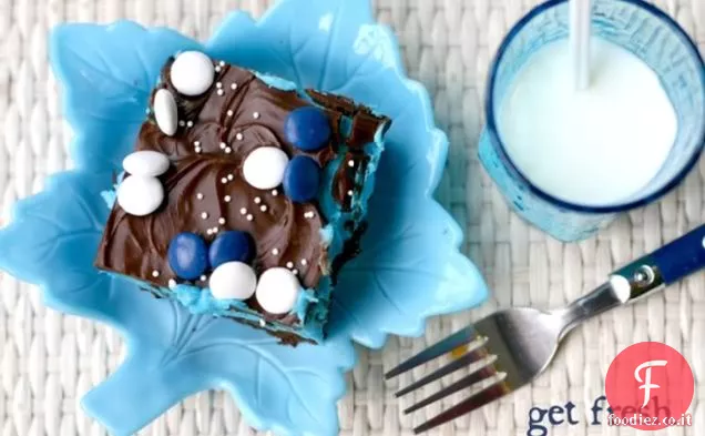 Brownies alla menta fresca