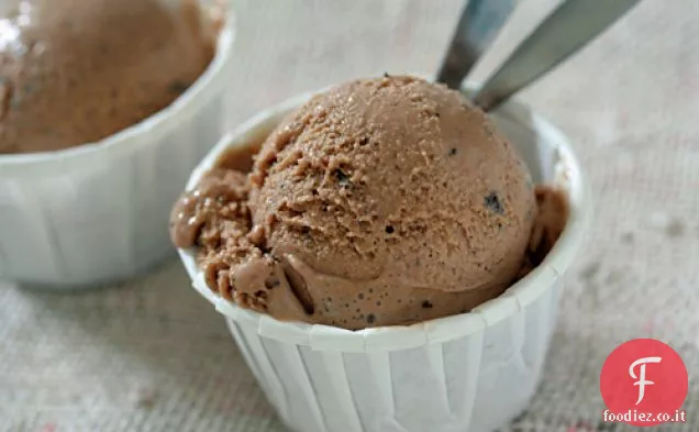 Gelato al cioccolato al latte e Pepe nero