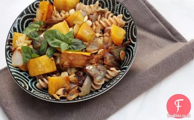 Pasta estiva di zucca e pepe