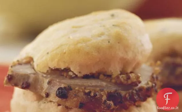Maiale pepato con biscotti Pecan