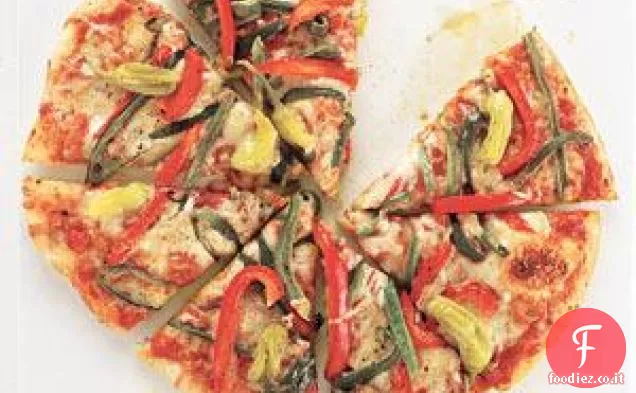 Ricetta pizza piccante a tre peperoni