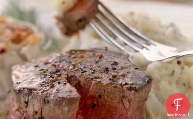 Filet Mignon con salsa di Senape al pepe