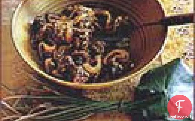 Manzo con grani di pepe schiacciati