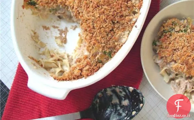 Casseruola di noodle di tonno