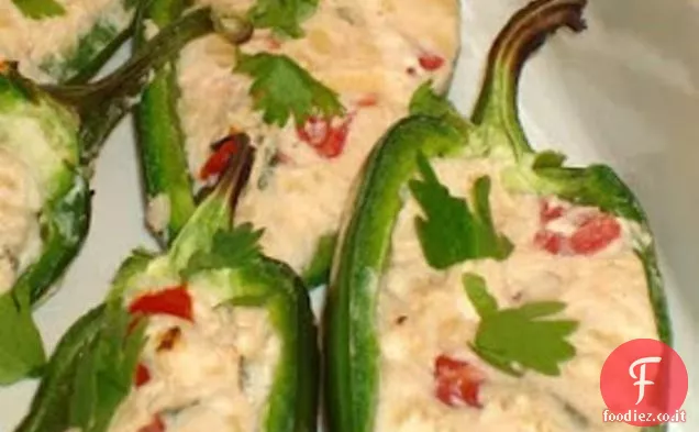 Poppers al pepe alla griglia