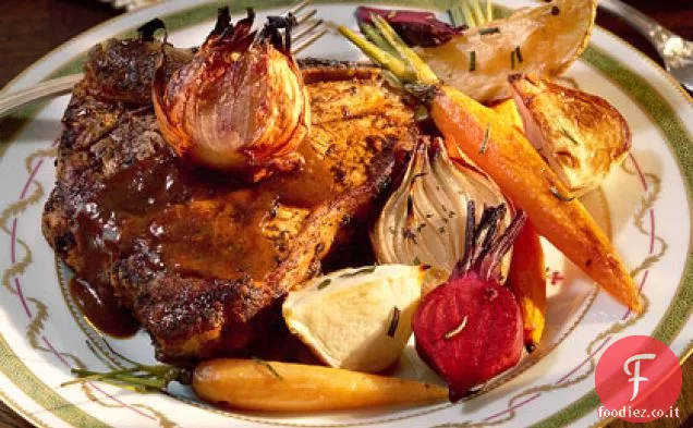 Braciole di vitello pepate alle erbe
