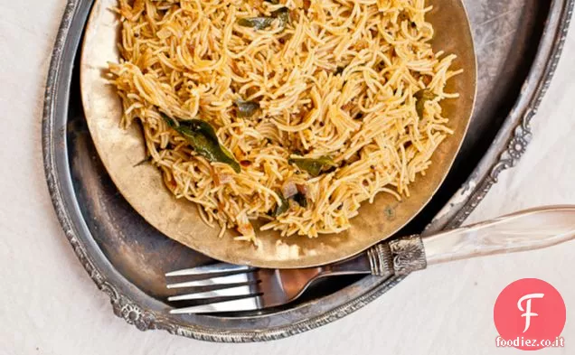 Spaghetti fritti indiani