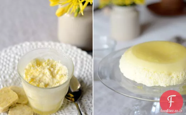 Stampo a nido d'ape al limone, nello stile di Jane Grigson & Laurie Co