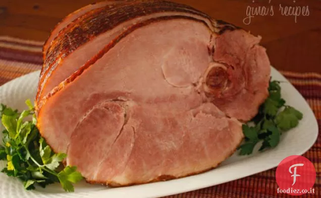 Prosciutto a spirale al miele