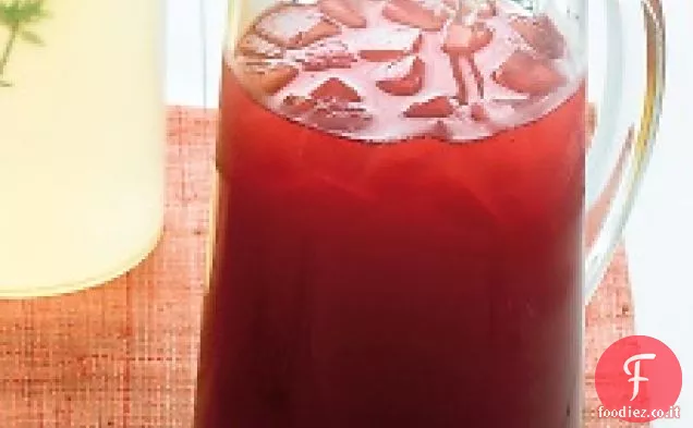 Tè freddo al miele di ibisco