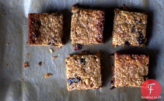 Barre di muesli spesse e gommose