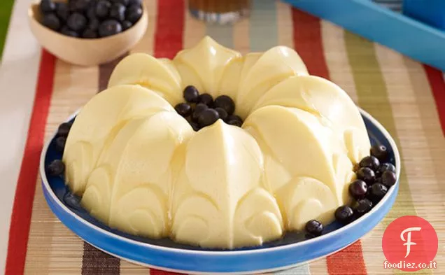 Gelatina cremosa al limone e miele