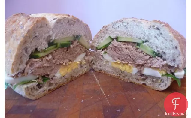 Settimana picnic: panini al tonno alla nicoise